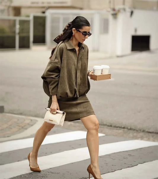 Women's Army Bomber Jacket